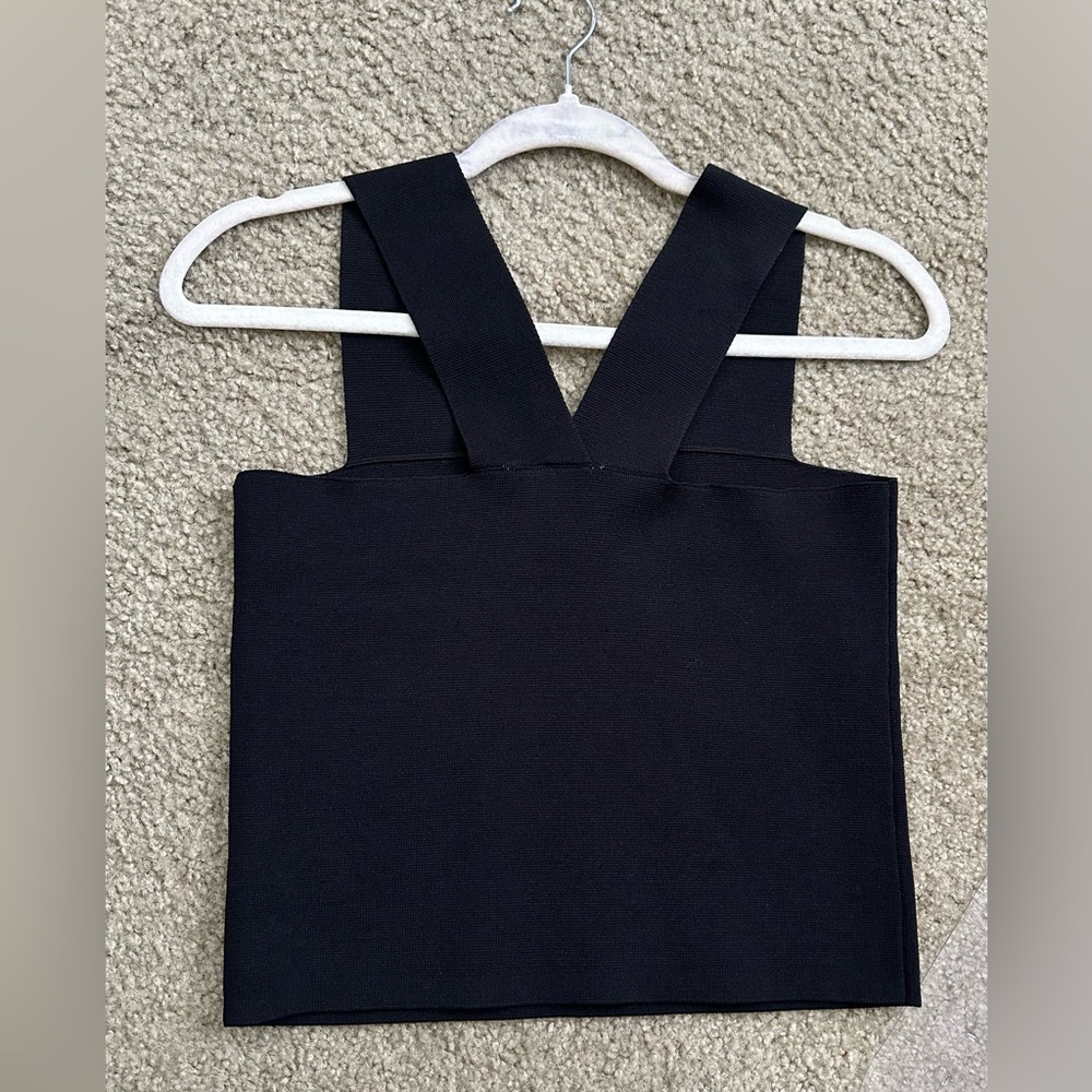 Black party top